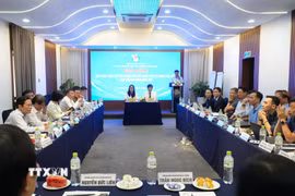 Quang cảnh tọa đàm. (Ảnh: Hữu Duyên/TTXVN)