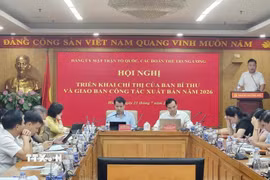 Quang cảnh hội nghị. (Ảnh: Phúc Hằng/TTXVN)