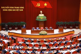 Hội nghị Ban Chấp hành Trung ương Đảng khóa XIII ngày 25/11/2024. (Ảnh: Dương Giang/TTXVN)