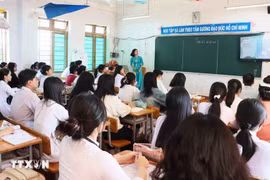 Học sinh tại một lớp học. (Ảnh minh họa. Nguồn: TTXVN)