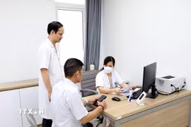 Bệnh viện Bạch Mai cơ sở Ninh Bình. (Ảnh: Thanh Tuấn/TTXVN)