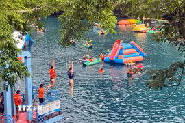 Du lịch là một trong những lĩnh vực thu hút đầu tư của tỉnh Quảng Trị. (Ảnh: Tá Chuyên/TTXVN)
