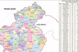 124 đơn vị hành chính cấp xã của tỉnh Tuyên Quang năm 2025