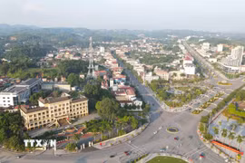 Phường Yên Bái, tỉnh Lào Cai. (Ảnh: Tuấn Anh/TTXVN)