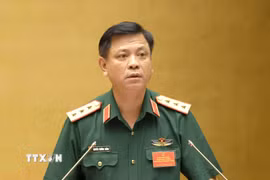 Thượng tướng Nguyễn Trường Thắng, Ủy viên Trung ương Đảng, Ủy viên Thường vụ Quân ủy Trung ương, Thứ trưởng Bộ Quốc phòng. (Ảnh: Phương Hoa/TTXVN)