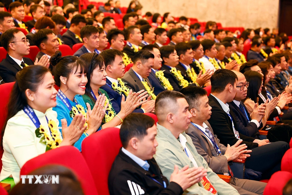 Đại biểu dự Chương trình. (Ảnh: Doãn Tấn/TTXVN)