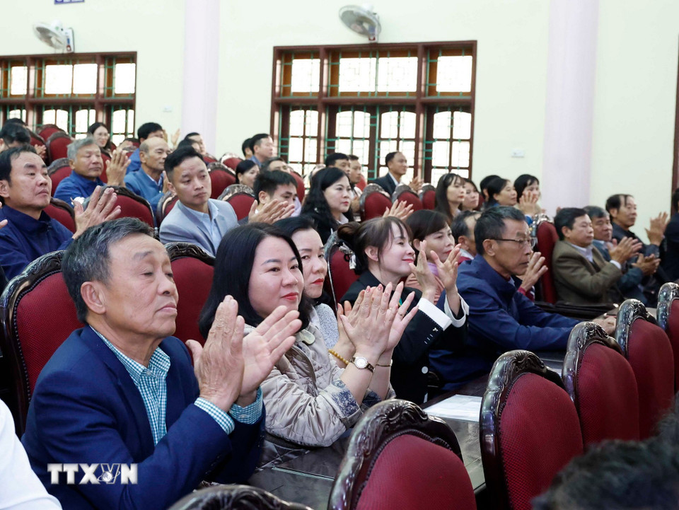 Các đại biểu tham dự. (Ảnh: Thống Nhất/TTXVN)