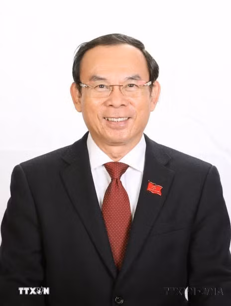Đồng chí Nguyễn Văn Nên, Ủy viên Bộ Chính trị, Bí thư Thành ủy Thành phố Hồ Chí Minh. (Ảnh: TTXVN)