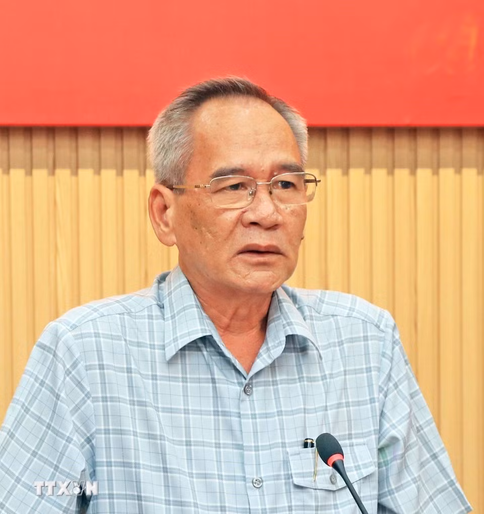 Ông Lữ Văn Hùng, Ủy viên Trung ương Đảng, đại biểu Quốc hội khóa XV, giữ chức vụ Trưởng Đoàn đại biểu Quốc hội khóa XV tỉnh Cà Mau. (Ảnh: TTXVN)
