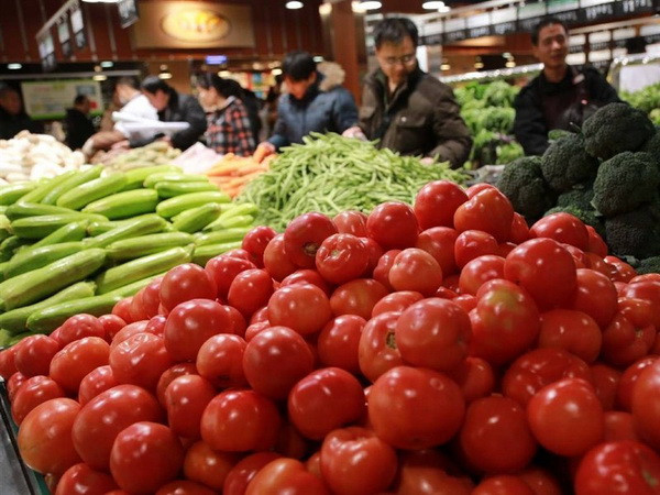 Lạm phát tiêu dùng của Trung Quốc giảm do giá cả biến động ảnh 1