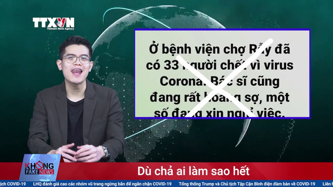 Ca khúc Không Fake News phát hành với 15 ngôn ngữ. Thông tấn xã Việt Nam ra mắt bài hát chống tin giả bằng 15 ngôn ngữ ảnh 1