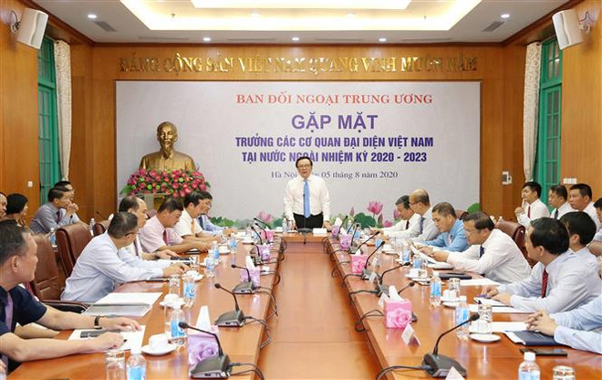Gặp mặt các Trưởng cơ quan đại diện ở nước ngoài nhiệm kỳ 2020-2023 ảnh 1