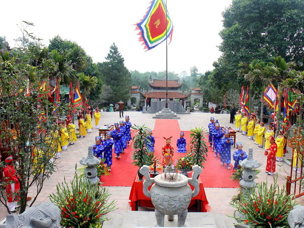 Lễ Cáo yết, hoạt động mở đầu Lễ hội Côn Sơn-Kiếp Bạc 2014 ảnh 1