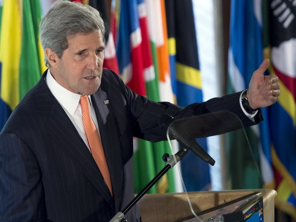 Ngoại trưởng Mỹ John Kerry. (Nguồn: AFP/TTXVN) Ngoại trưởng Mỹ John Kerry đồng ý ra điều trần về vụ Benghazi ảnh 1