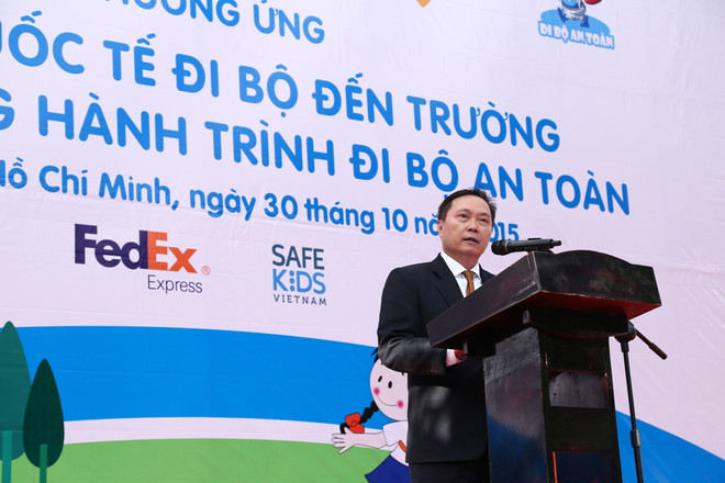 Phát động chương trình đi bộ an toàn cùng 21.000 học sinh tiểu học ảnh 2