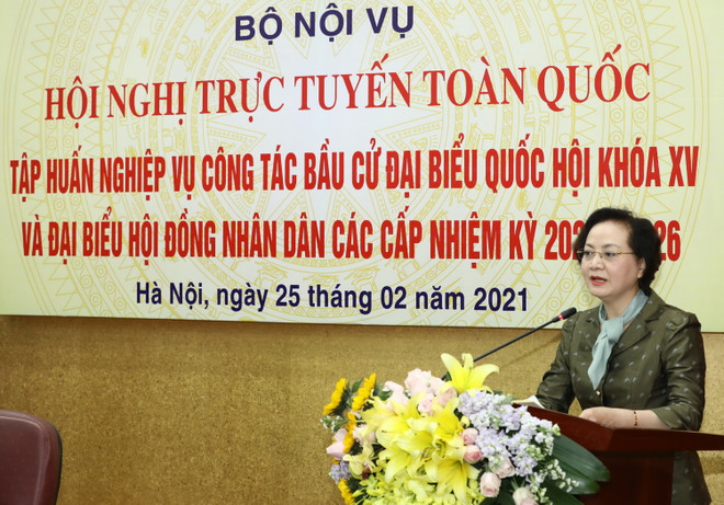 Nữ Bộ trưởng đầu tiên ngành Nội vụ: Quyết liệt sắp xếp bộ máy ảnh 2