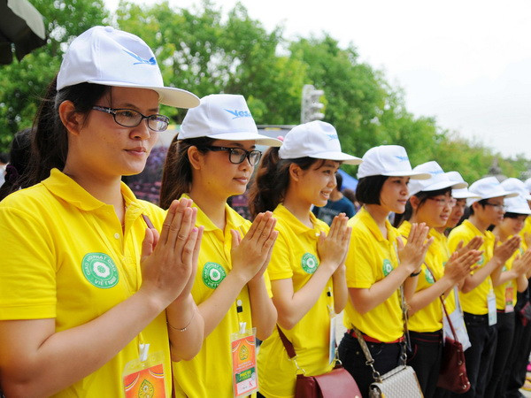 Đại lễ Vesak 2014 tạo ấn tượng tốt đẹp trong lòng du khách ảnh 1