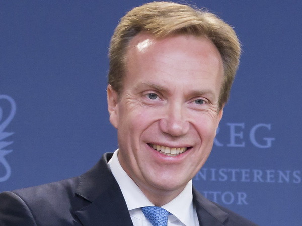 Ngoại trưởng Na Uy Bor Brende được lựa chọn làm Chủ tịch WEF ảnh 1
