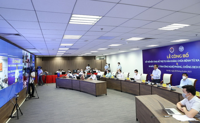 Thủ tướng dự lễ kết nối nền tảng hỗ trợ tư vấn khám, chữa bệnh từ xa ảnh 2