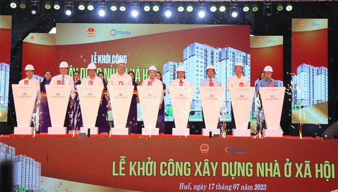 Thừa Thiên-Huế: Khởi công xây dựng hơn 1.000 căn nhà ở xã hội ảnh 1