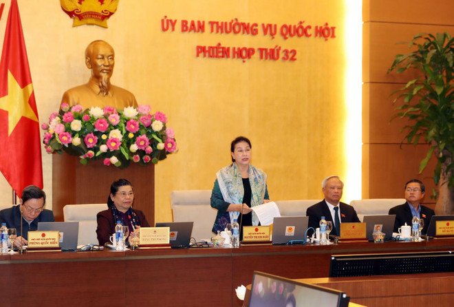 Khai mạc Phiên họp thứ 32 của Ủy ban Thường vụ Quốc hội ảnh 1