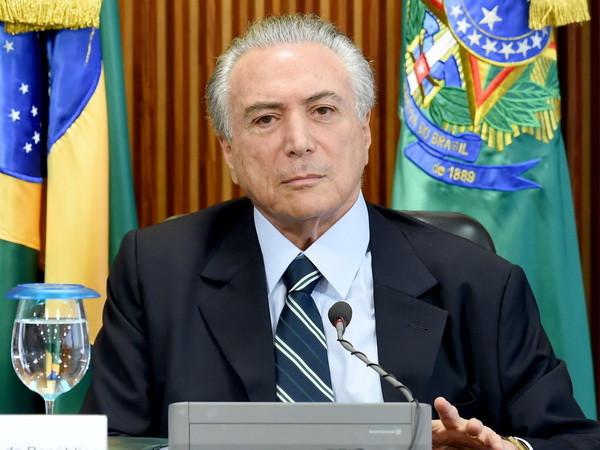 Tổng thống lâm thời Brazil Temer kêu gọi đoàn kết dân tộc ảnh 1