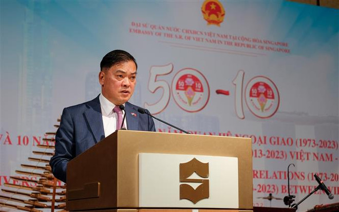 Quan hệ Việt Nam-Singapore đang ở giai đoạn đặc biệt tốt đẹp ảnh 1