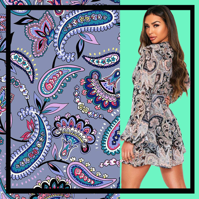 Họa tiết paisley trở lại để làm đẹp tủ đồ thời trang mùa Hè 2020 ảnh 2