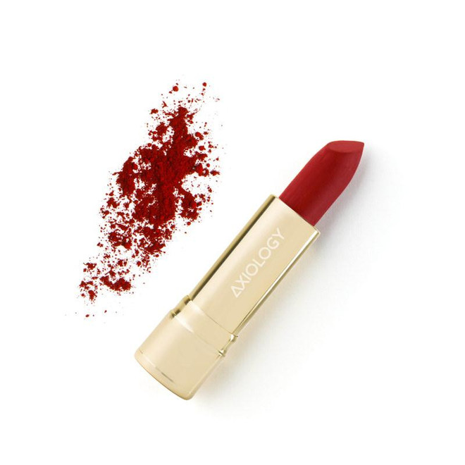 Axiology Natural Lipstick: dòng son môi hữu cơ với thành phần chính là các loại dầu thiên nhiên và đất sét đỏ kaolin. Mê trang điểm, yêu động vật, không thể bỏ qua những món mỹ phẩm này ảnh 6