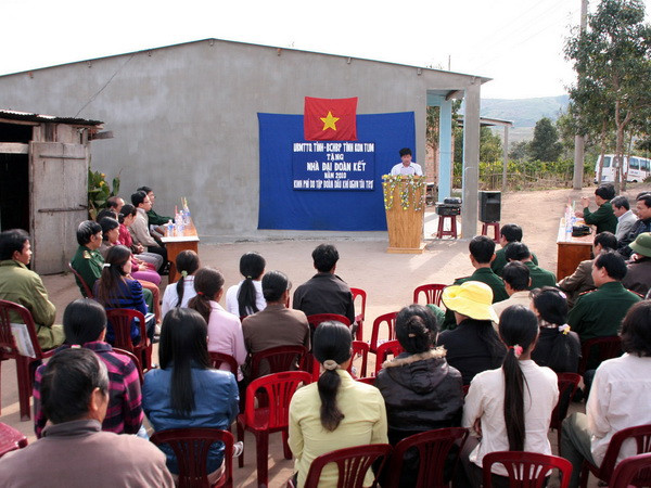 Quảng Bình xây gần 200 căn nhà “Đại đoàn kết” cho hộ nghèo ảnh 1