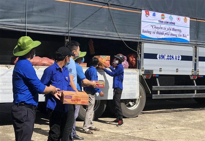 Lâm Đồng ''tiếp'' nông sản cho Thành phố Hồ Chí Minh chống dịch ảnh 3