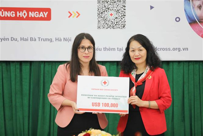 Hỗ trợ bước đầu 200.000 USD giúp người dân Thổ Nhĩ Kỳ và Syria ảnh 1