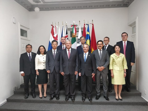 Đại sứ Việt Nam Nguyễn Hoài Dương diện kiến Tổng thống đắc cử Mexico ảnh 2