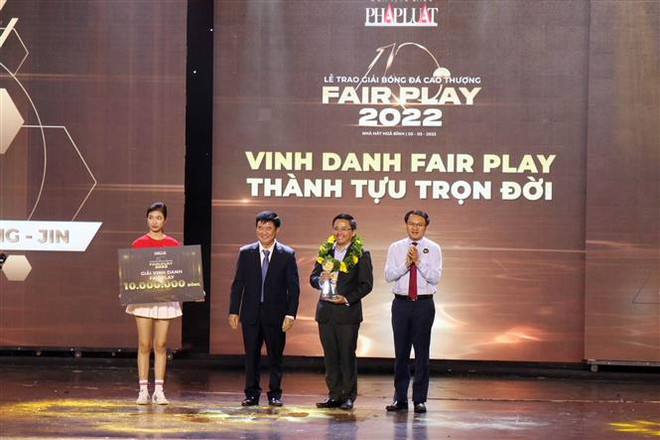Đội tuyển Nữ Việt Nam được trao Giải thưởng Fair Play năm 2022 ảnh 4