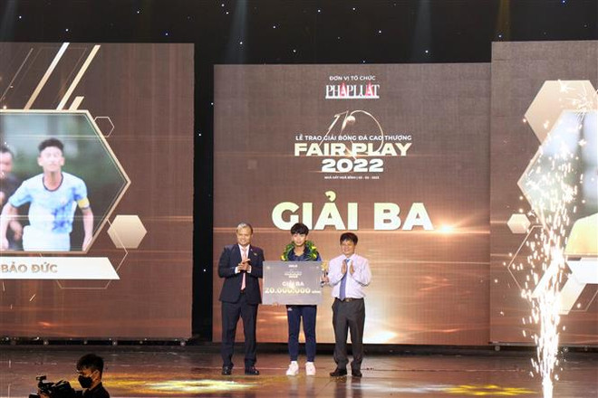 Đội tuyển Nữ Việt Nam được trao Giải thưởng Fair Play năm 2022 ảnh 3