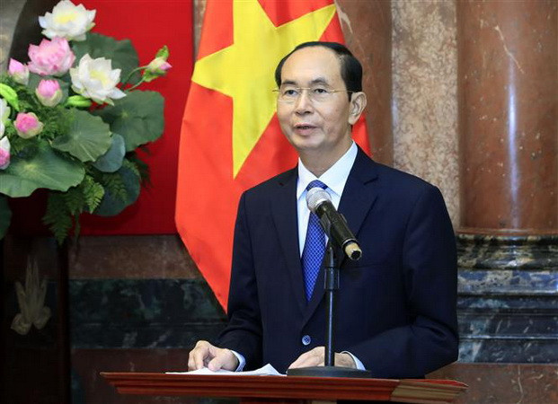 Thái Lan sẽ treo cờ rủ tưởng niệm Chủ tịch nước Trần Đại Quang ảnh 1