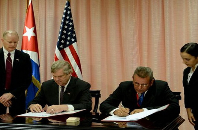 Cuba và Mỹ ký Bản ghi nhớ hợp tác song phương về nông nghiệp ảnh 1