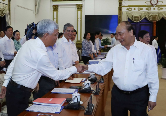 Thủ tướng làm việc với lãnh đạo TP.HCM về giải ngân vốn đầu tư công ảnh 1