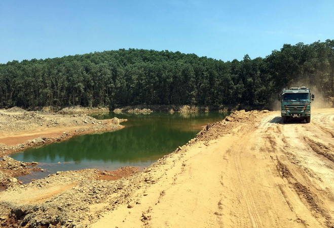 Xác minh sai phạm tại mỏ đất khai thác ngoài phạm vi, độ sâu cho phép ảnh 3