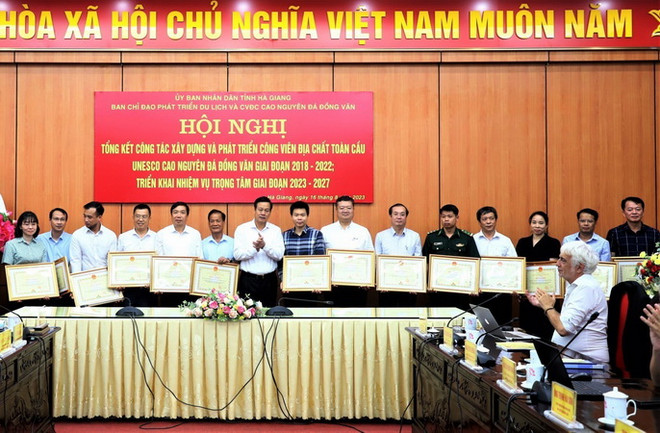 Giữ vững danh hiệu Công viên địa chất toàn cầu Cao nguyên đá Đồng Văn ảnh 1