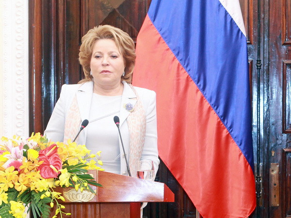 Chủ tịch Thượng viện Nga Ivanovna Matviyenko thăm Iran ảnh 1