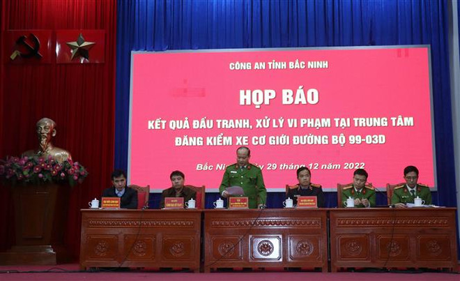 Bắc Ninh: Khởi tố 14 cán bộ thuộc Trung tâm Đăng kiểm 99-03D ảnh 1