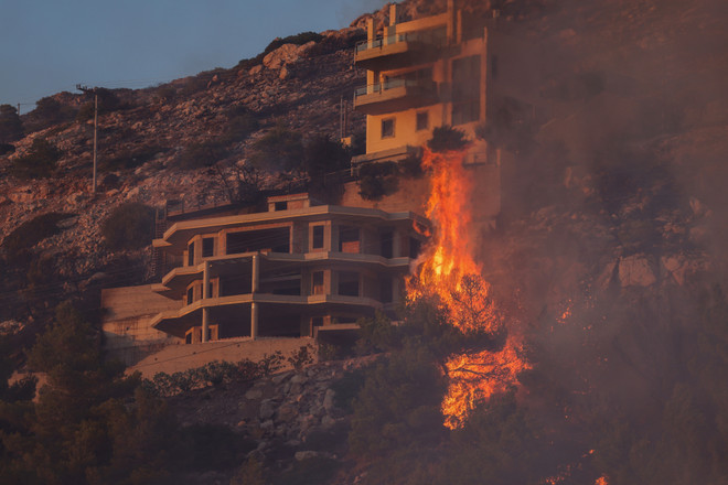 Hy Lạp gồng mình chống 81 đám cháy rừng bùng phát ngày cuối tuần ảnh 1