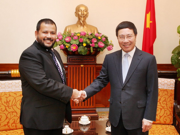 Phó Thủ tướng Phạm Bình Minh tiếp Bộ trưởng Công Thương Sri Lanka ảnh 1