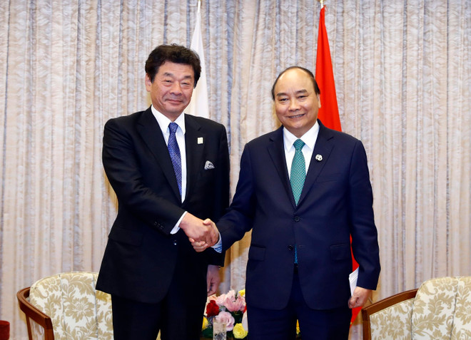 Thủ tướng Nguyễn Xuân Phúc tiếp nhiều nhà đầu tư Nhật Bản ảnh 3