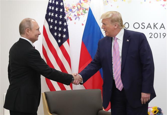 Tổng thống Vladimir Putin mời Tổng thống Mỹ Donald Trump đến thăm Nga ảnh 1