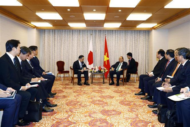 Thủ tướng Nguyễn Xuân Phúc tiếp nhiều nhà đầu tư Nhật Bản ảnh 2