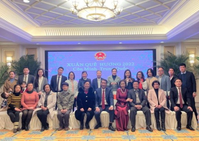 Xuân Quê hương năm 2022 đậm nghĩa đồng bào tại Côn Minh ảnh 1