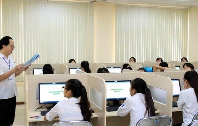 Đại học Quốc gia Hà Nội tổ chức thi đánh giá năng lực. (Ảnh: TTXVN) Năm 2022: Trường ĐH tốp đầu đổi mới tuyển sinh, thêm ngành đào tạo ảnh 2