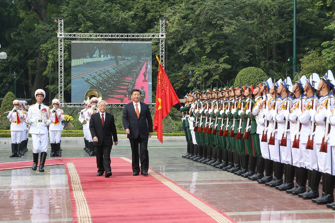 Lễ đón trọng thể Tổng Bí thư, Chủ tịch Trung Quốc Tập Cận Bình ảnh 1